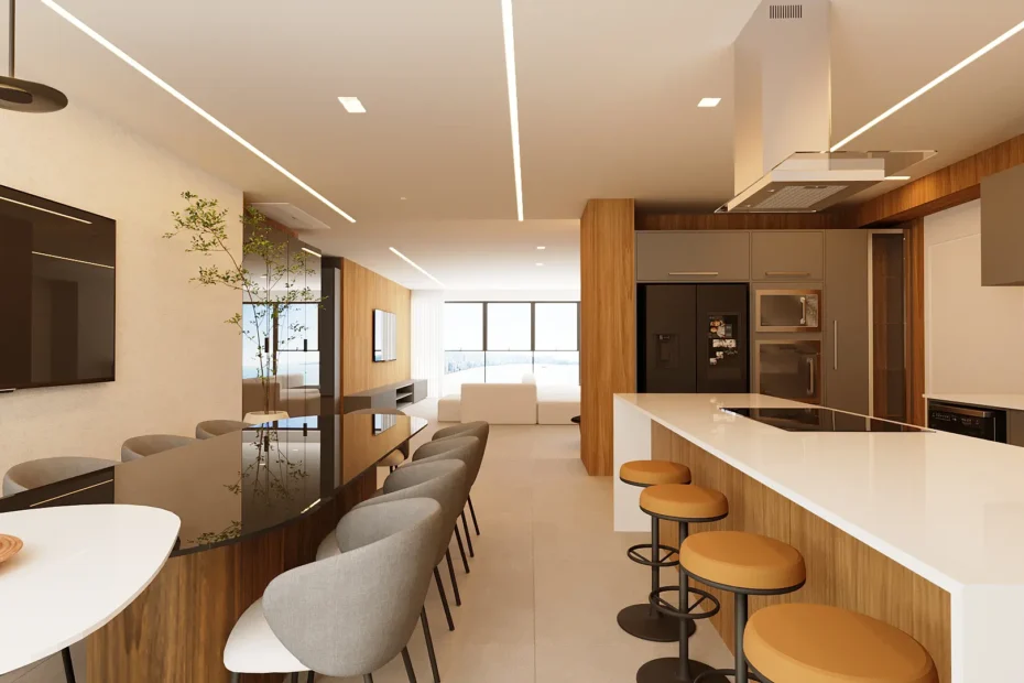 Interiores Apartamento Yachthouse Balneário Camboriú