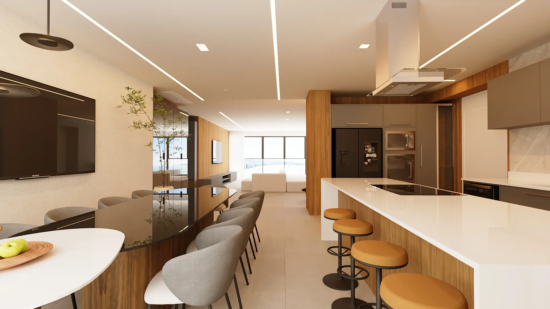 Interiores Apartamento Yachthouse Balneário Camboriú