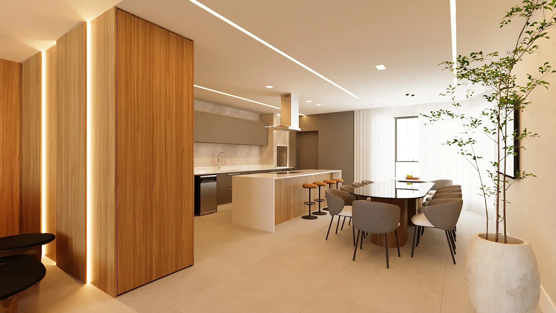 Interiores Apartamento Yachthouse Balneário Camboriú